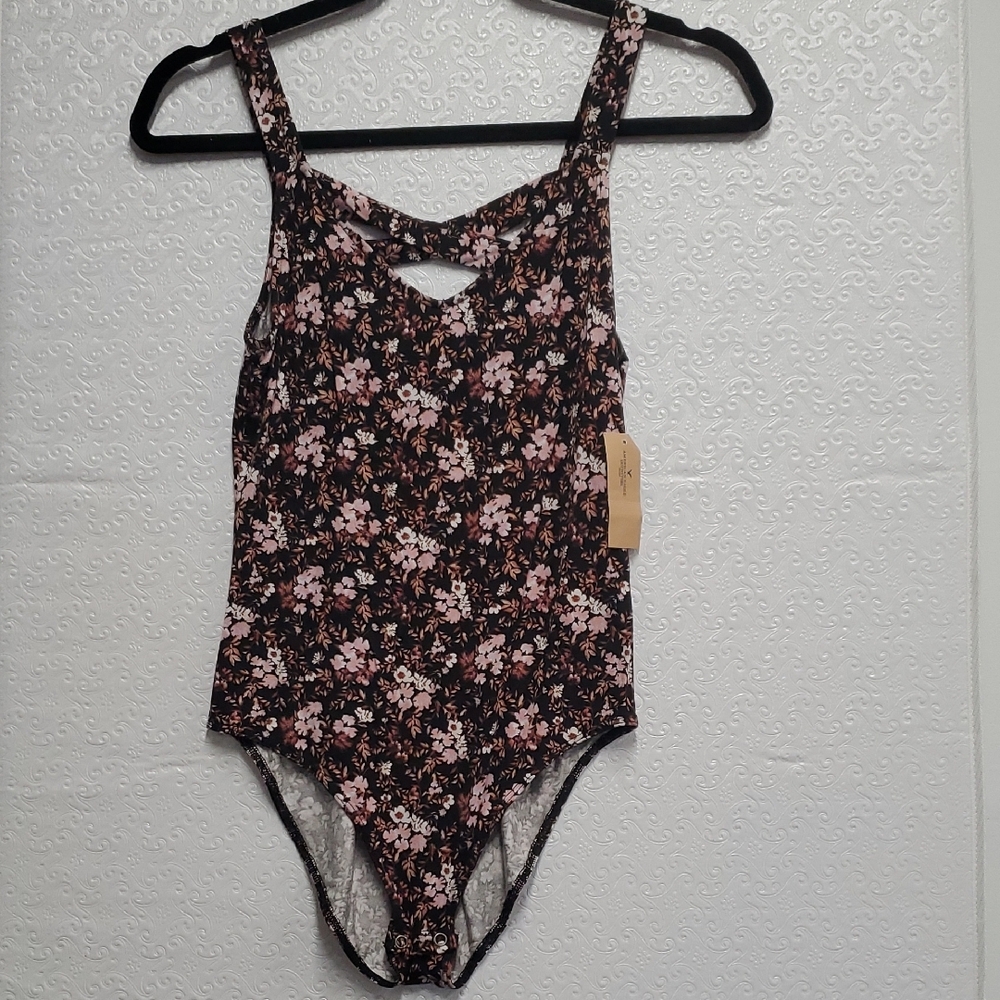 Floral Print Bodysuit